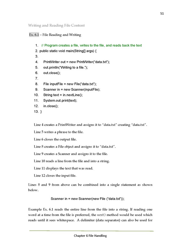 Java Programming: Basics to Advanced Concepts Advanced Programming Workshop - Page 51